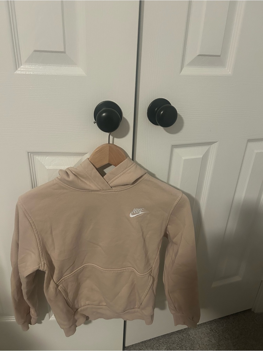 Nike Kids Beige/Tan Hoodie Sweatshirt
